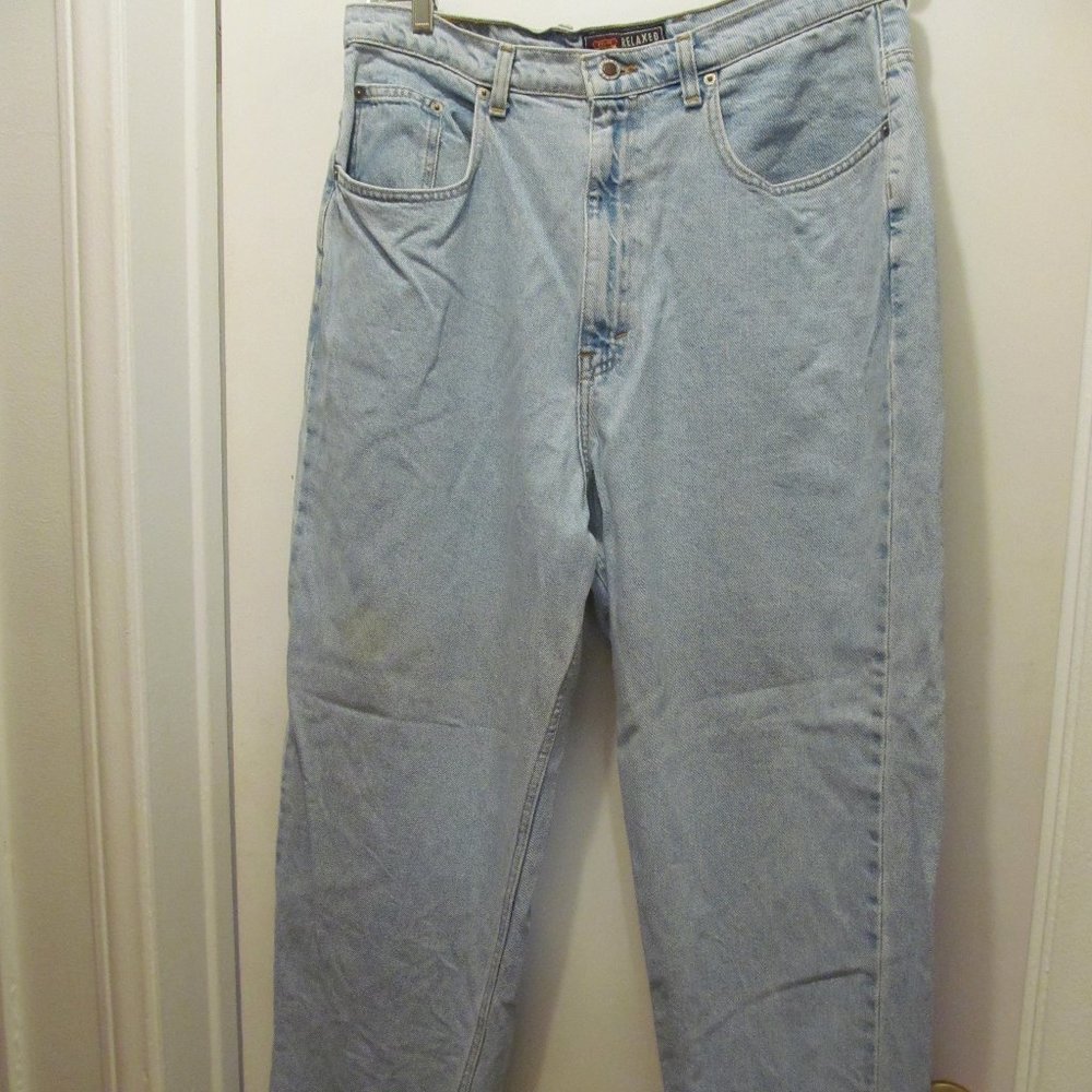Vintage 80s 90s Route 66 Womens Jeans Light Wash Size 18 18W (35 x 30)
